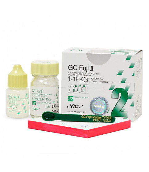 FUJI II набір: 15 г + 8 мл, колір 22 FUJI II набір: 15 г + 8 мл, колір 22