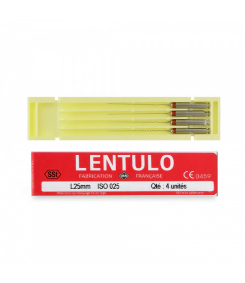 LENTULO №1, 25 мм, 4 шт.