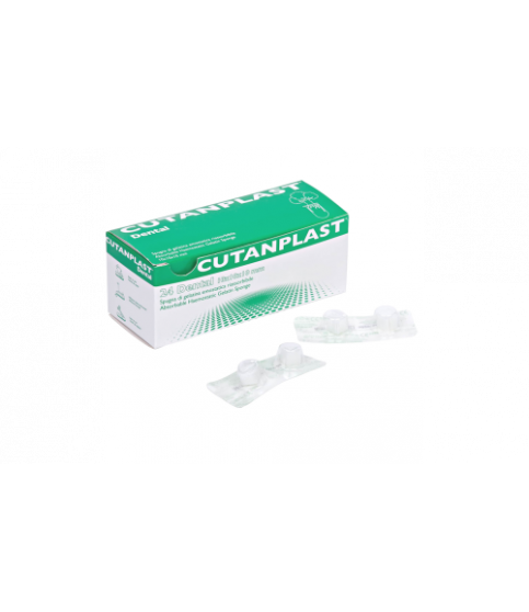 Cutanplast, стерильна желатинова гемостатична губка, що розсмоктується, 10*10*10мм, 24 шт. Cutanplast, стерильна желатинова гемостатична губка, що розсмоктується, 10*10*10мм, 24 шт.