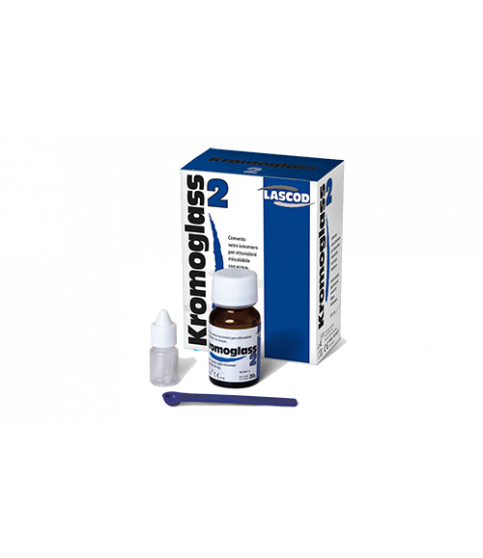 Kromoglass 2, водний склоіономерний цемент для пломбування, 20 г Kromoglass 2, водний склоіономерний цемент для пломбування, 20 г